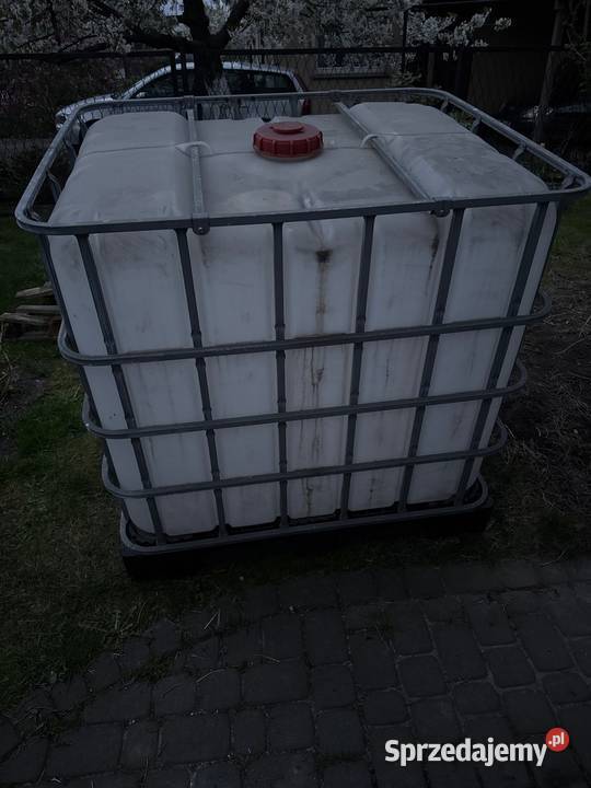 Mauzer 1000l paleta plastik na deszczówkę beczka Wrocław sprzedam