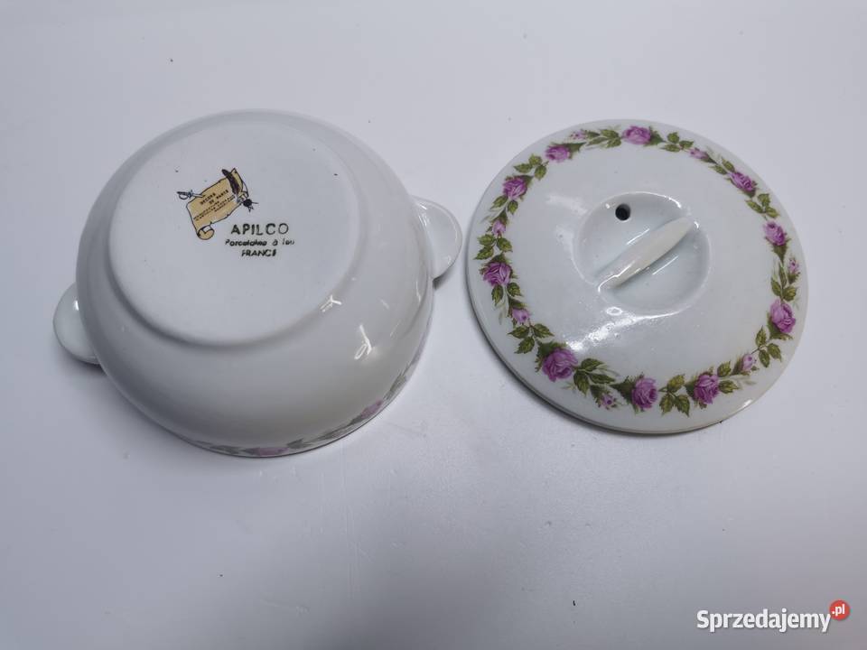 Francuskie stare naczynie z przykrywką Lublin sprzedam