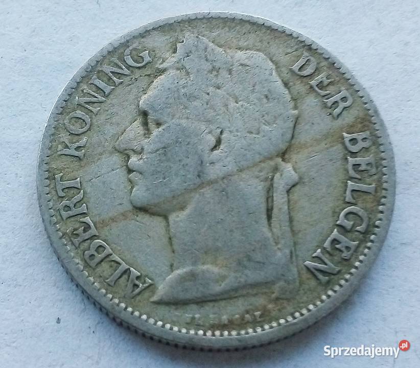 KONGO BELGIJSKIE50 CENTIMES1926 rRZADKA sprzedam