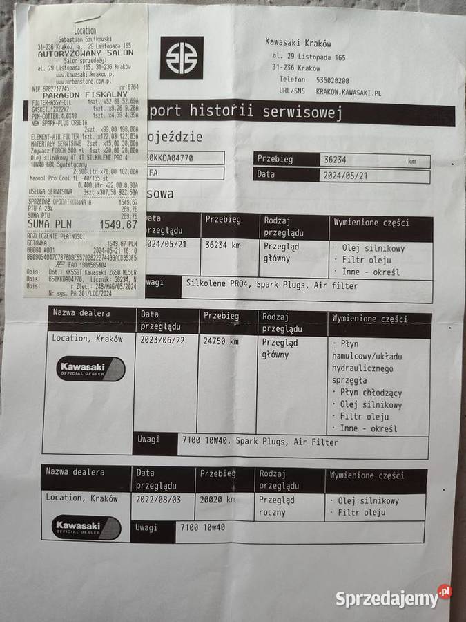 Kawasaki Z650 serwisowany ASO dużo dodatkow naked podkarpackie sprzedam