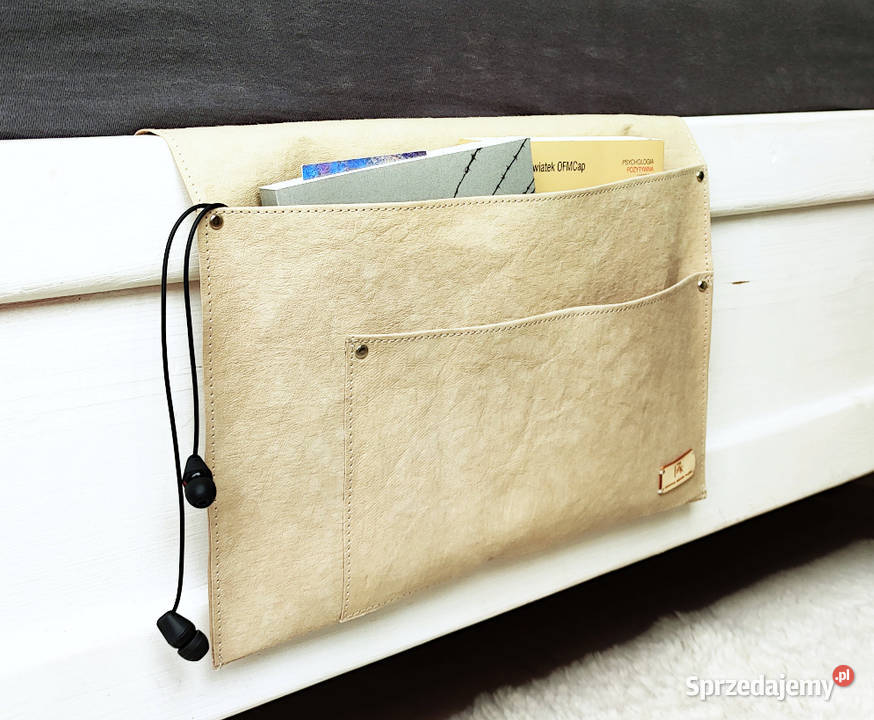 Organizer na łózko przybornik na piloty książki