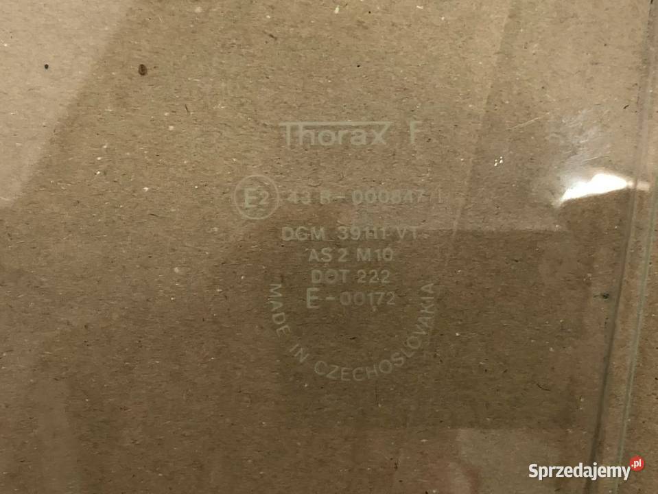 SKODA 105 120 SZYBA DRZWI TRÓJKĄTNA MAŁA osobowe Skarżysko-Kamienna