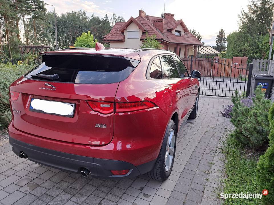 Jaguar Fpace 2018r 4/5 mazowieckie Płońsk sprzedam