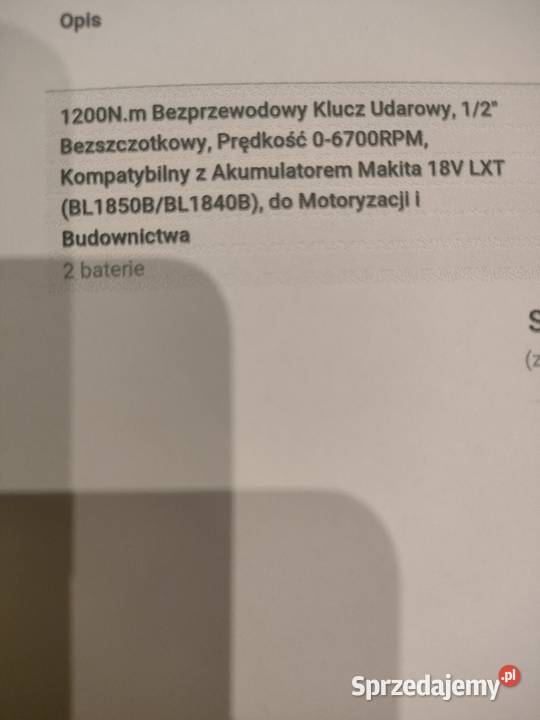 Klucz udarowy Olkusz