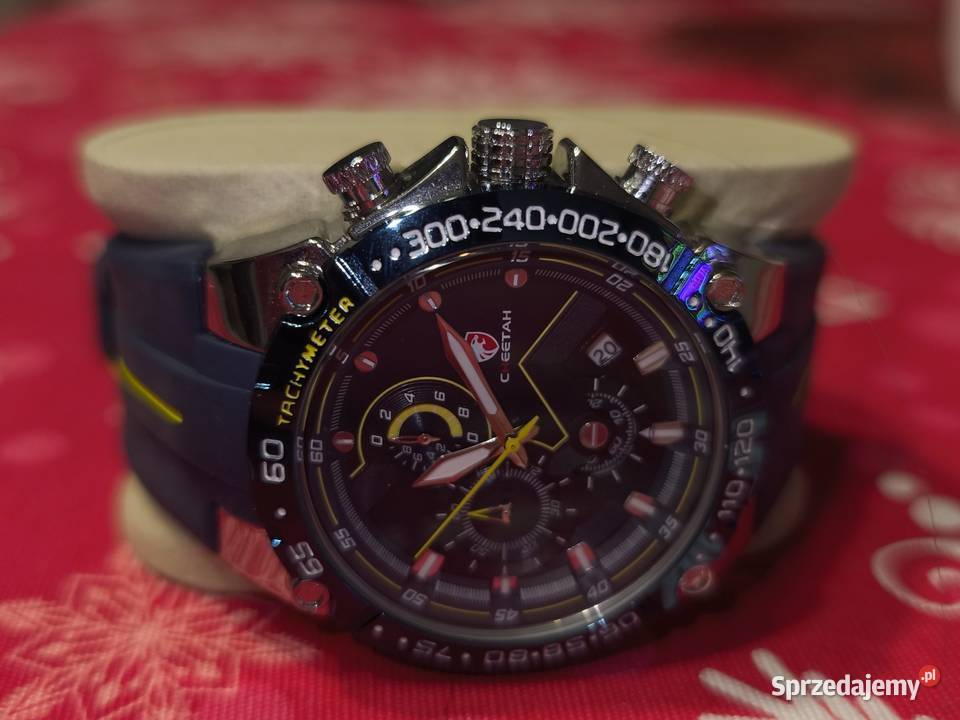 Zegarek sportowy kwarcowy Cheetah Męskie Tychy