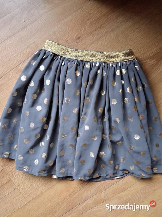 Spódniczka dziewczęca szary/srebrny Zduńska Wola sprzedam