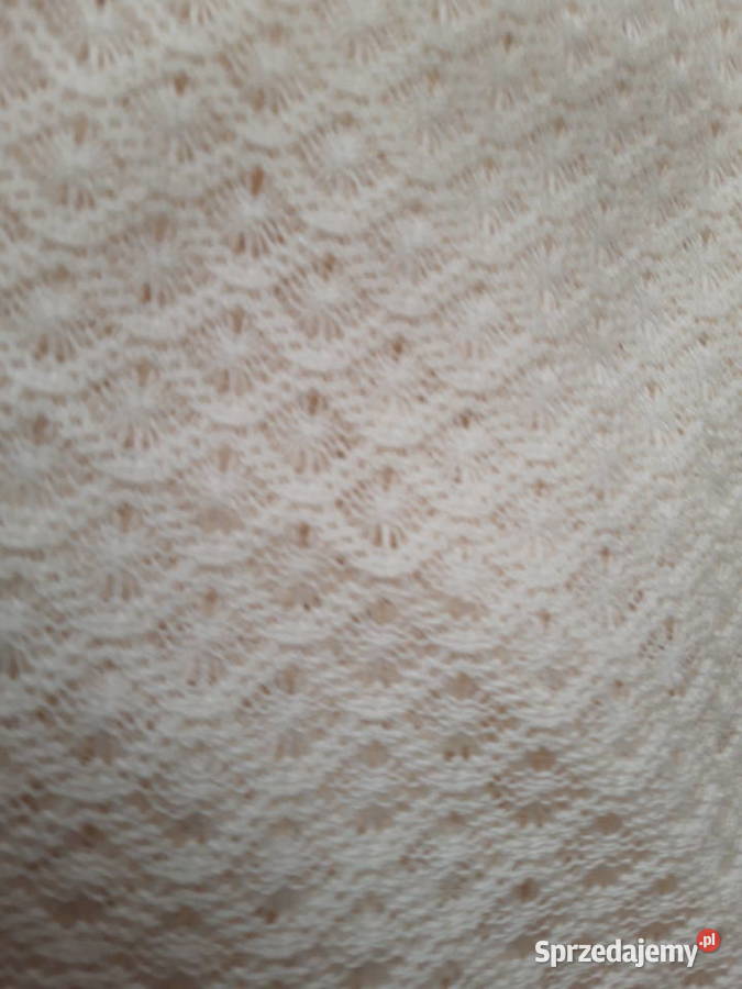 gipiura tkanina na duży obrus kupon mazowieckie Warszawa