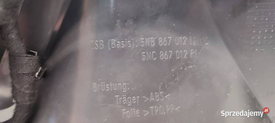 SEAT TARRACO VW TIGUAN II BOCZEK DRZWI PRAWY Tapicerki samochodowe