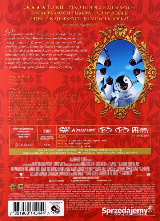 TUPOT MAŁYCH STÓP 1 2 3 DVD Kalisz