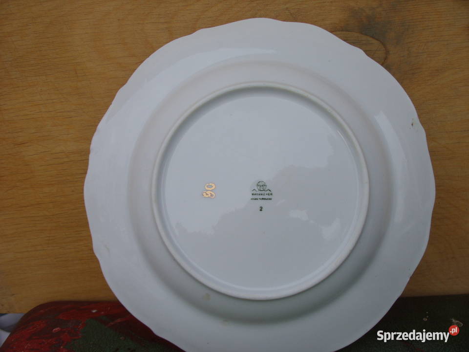 Stary talez gleboli WALBRZYCH BIALY Porcelana i szkło dolnośląskie Wołów sprzedam