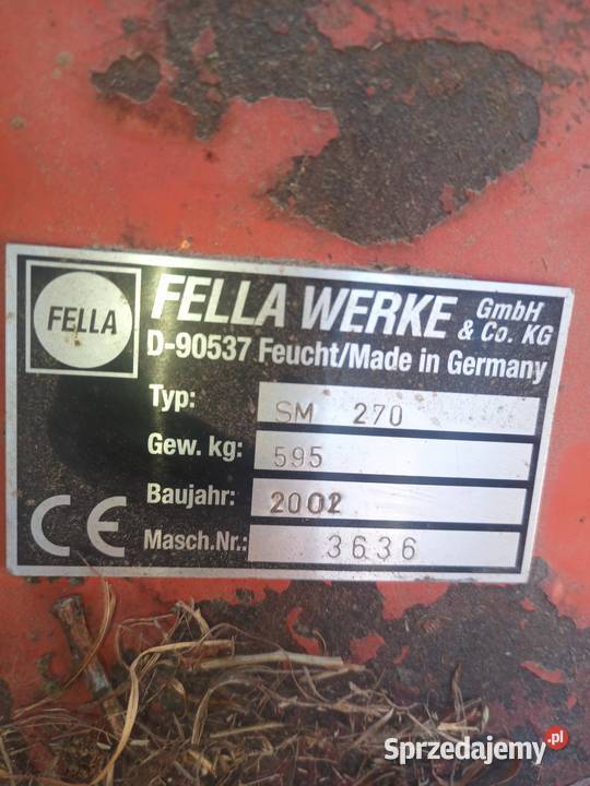 Kosiarka dyskowa fella podlaskie Brańsk