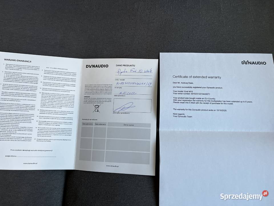 DYNAUDIO EMIT M10 Świetne duńskie monitory Na Opole