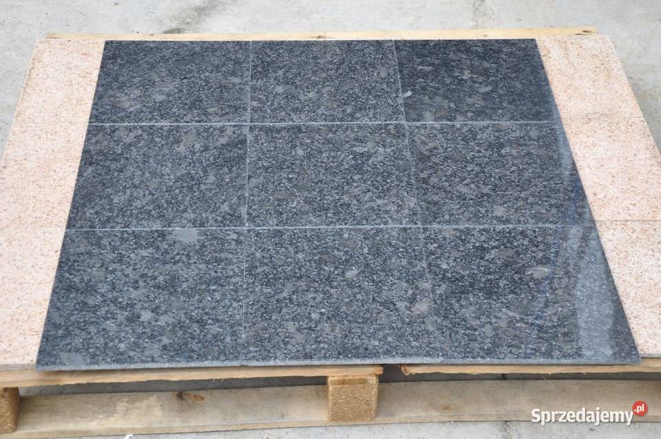 Płytki granitowe Steel Grey wielkopolskie Luboń