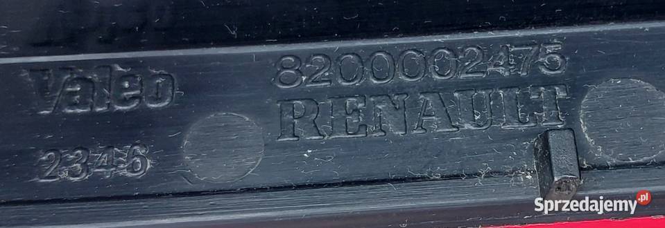 LAMPA TYŁ TYLNA LEWA W KLAPĘ RENAULT LAGUNA II