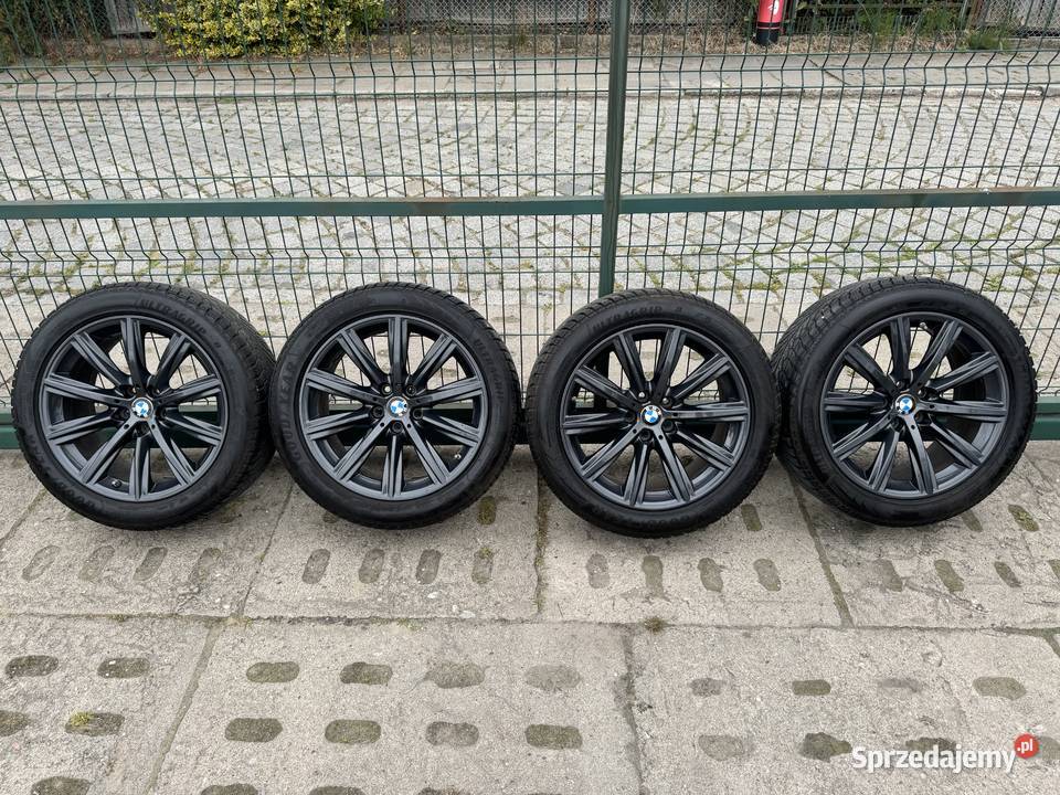 Alufelgi 18 z oponami BMW Stan Idealny warmińsko-mazurskie Elbląg