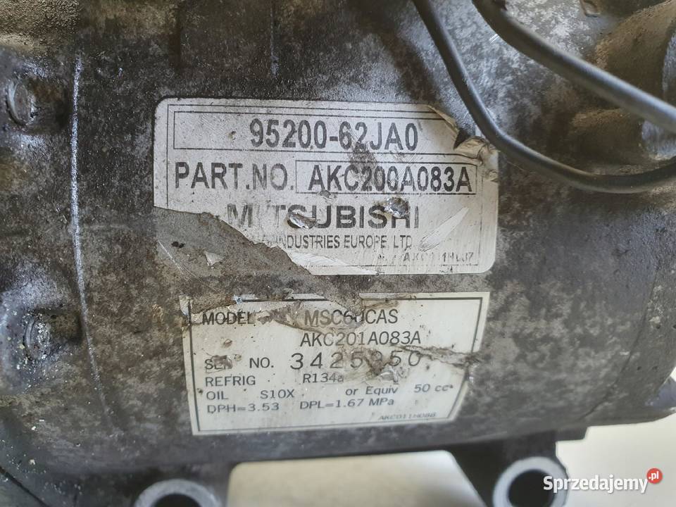 SPRĘŻARKA KLIMATYZACJI Suzuki Swift MK6 16 16V Rudka sprzedam