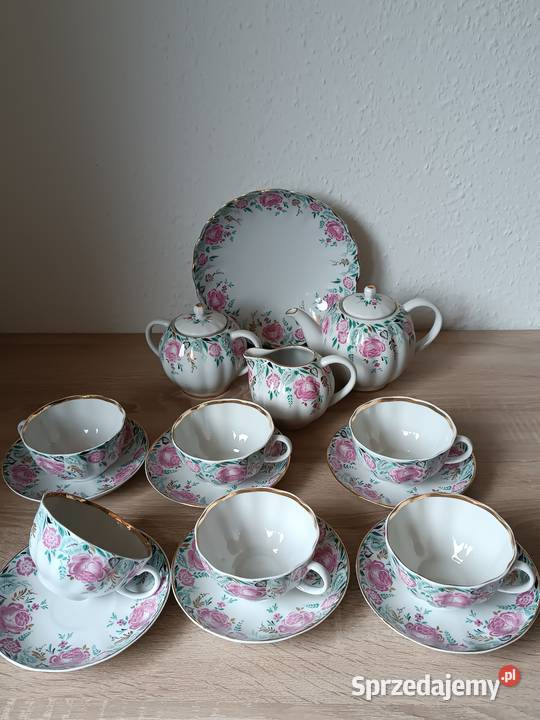 Zestaw do herbaty porcelana lomonosov Gorlice