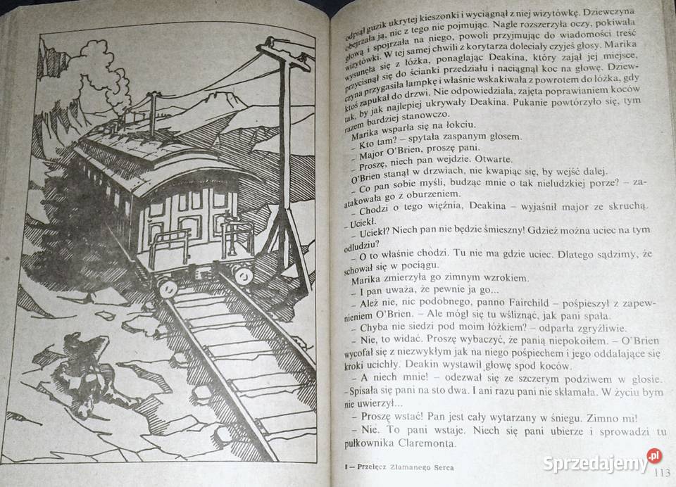 Przełęcz złamanego serca Alistair MacLean miękka z obwolutą Chełm sprzedam