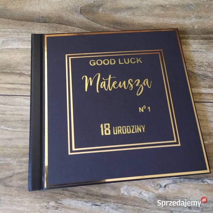 Księga na 18 Urodziny Konin