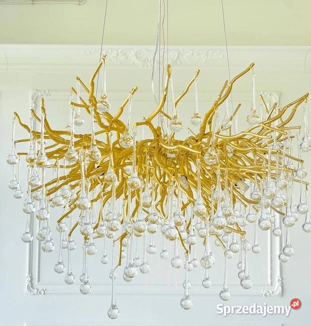 Żyrandol lampa sufitowa glamour lampa wisząca lubelskie Biała Podlaska sprzedam