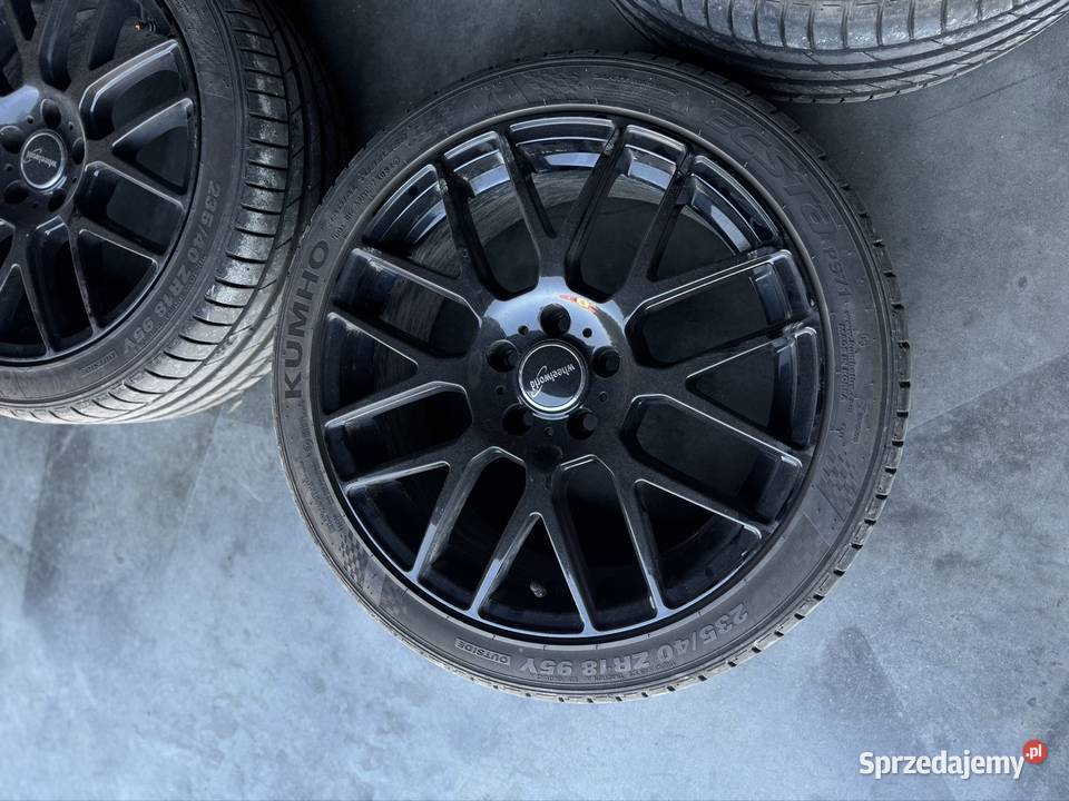 Felgi 18 WheelWorld Czarne Plus Opony aluminiowe Stryjno-Kolonia