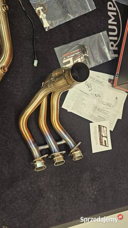 triumph street triple pełny wydech SC project Środa Śląska