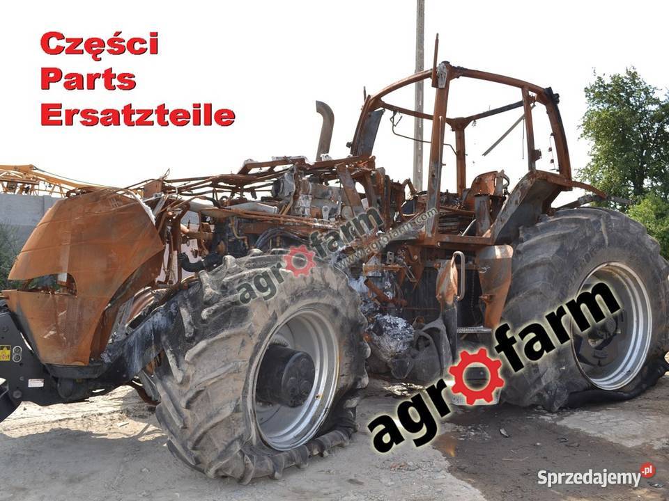 Case Magnum 370 CVX części silnik skrzynia biegó Byków