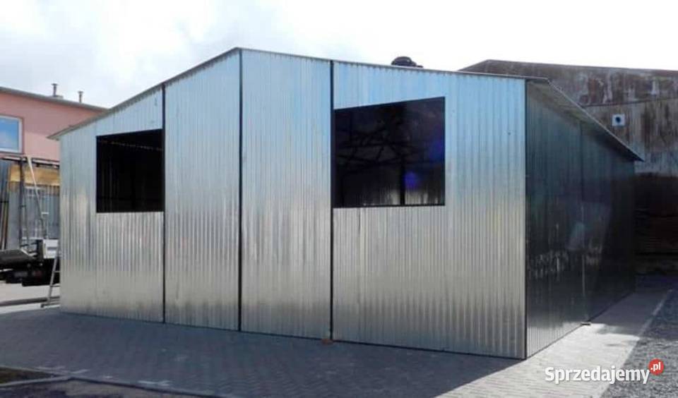 Blaszana hala 98 m ocynkowana Kraków sprzedam