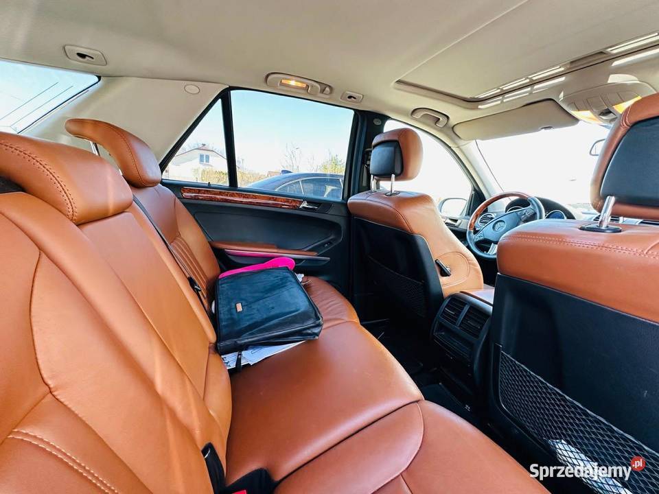 MercedesBenz ML 420 CDI 2008r skórzana tapicerka ML Jarosław