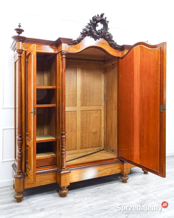 Elegancka DREWNIANA SZAFA Bieliźniarka DREWNO