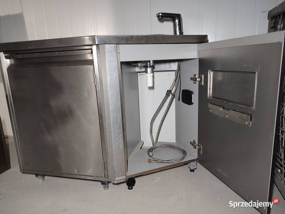 Zlew gastronomiczny jednokomorowy 1100 x 580 x Niedźwiedź