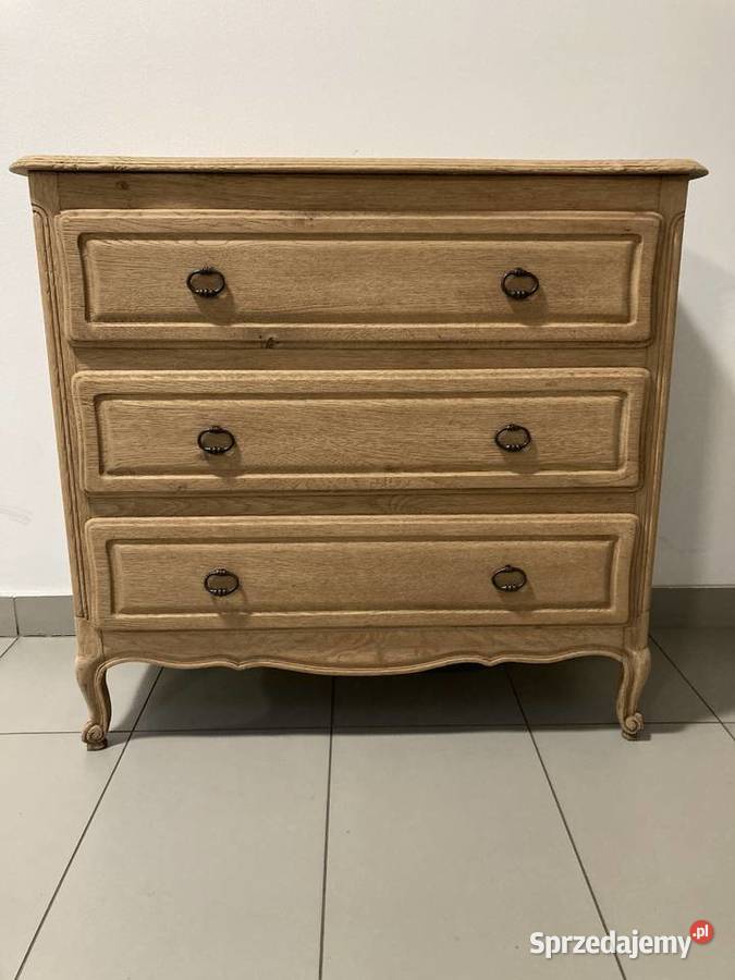 komoda rustykalna dębowa 86cm Kraków