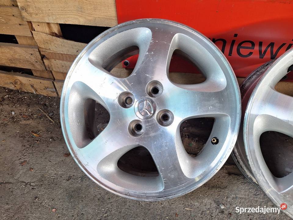 Alufelgi 4x100 15 ET45 MAZDA 323 Demio Mazda2 Mazda OE Choceń sprzedam