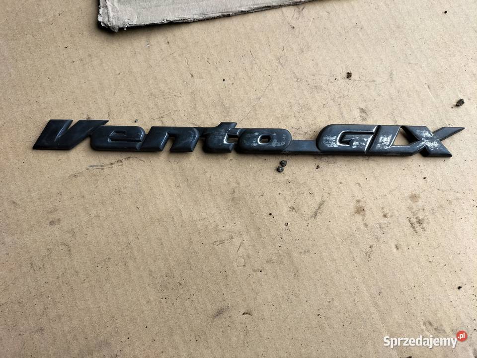 VW VENTO GLX NAPIS ZNACZEK EMBLEMAT osobowe