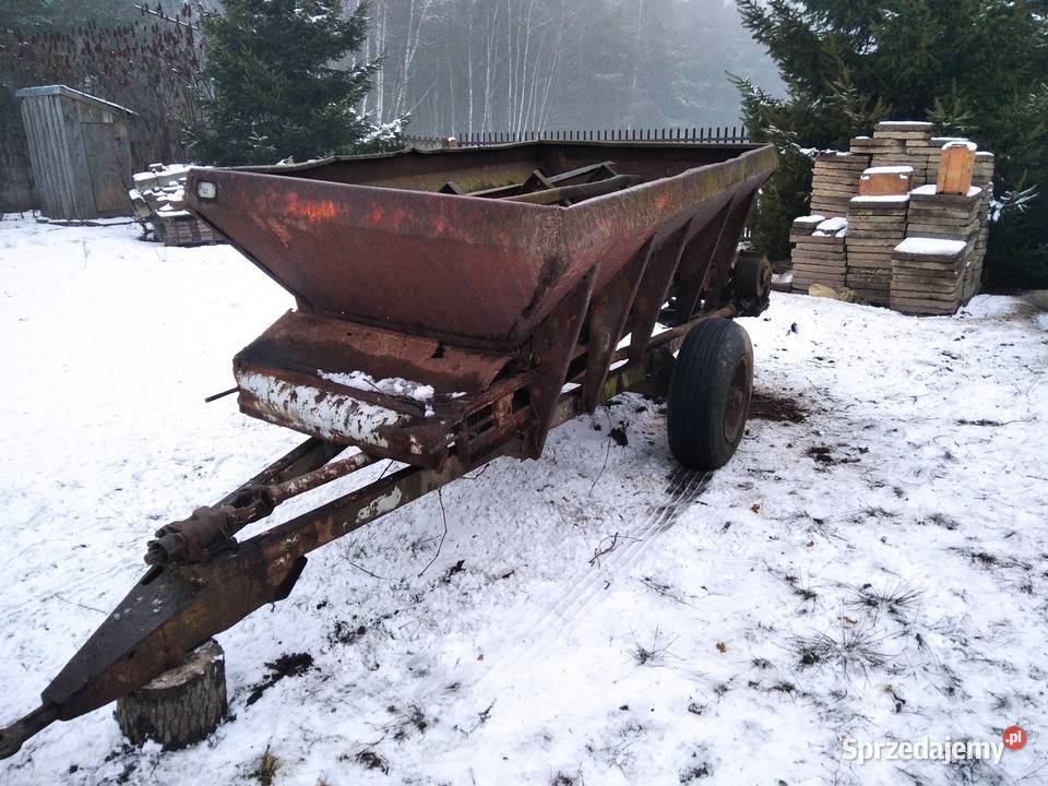 Rozsiewacz nawozów wapna Rcw3 Rnp mazowieckie Przysucha
