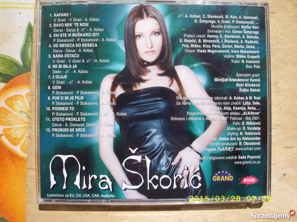 POP MIRA SKORICKAFANO plyta CD Wołów sprzedam