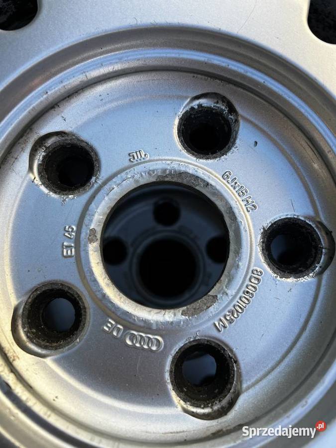 Koła zimowe 15 5x112 AudiVW opony Dębica połowa Samochodowe Szerzyny