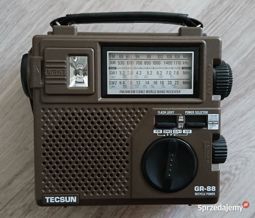 TECSUN GR88 radioodbiornik globalny przenośny MW lubelskie Lubartów