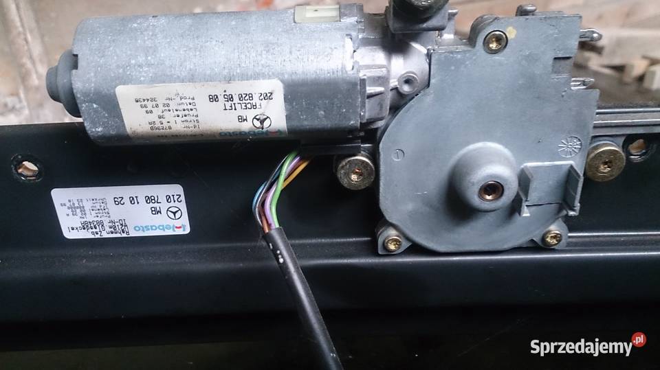 Silnik szyberdach Mercedes w210 wyposażenie elektryczne Kosarzew-Stróża