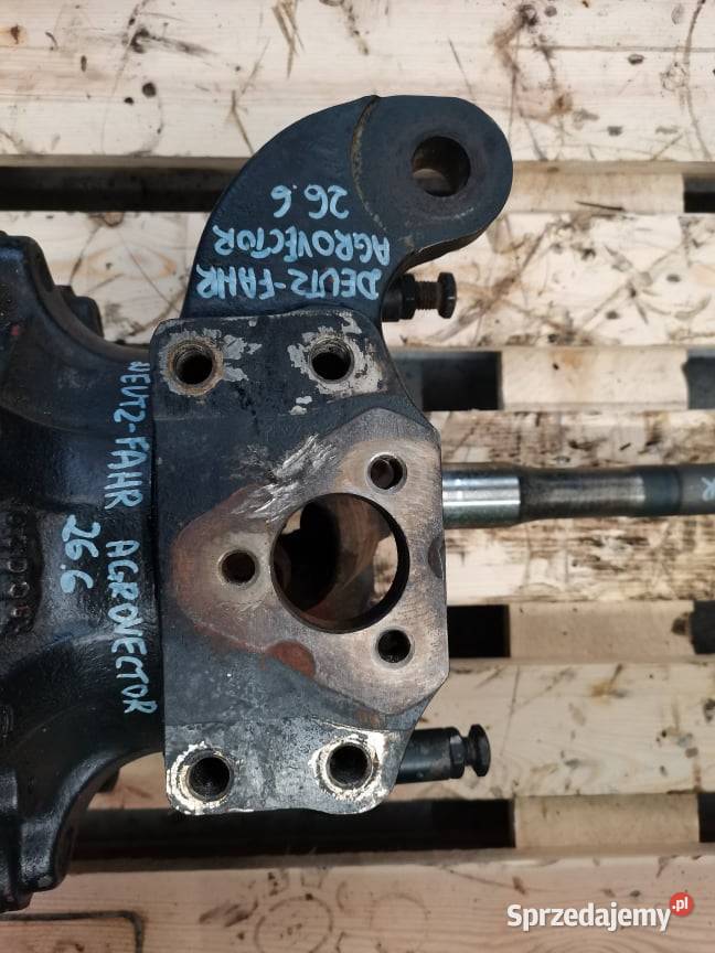 Deutzfahr 266 Agrovector Reduktor i Zwrotnica Wilkowo