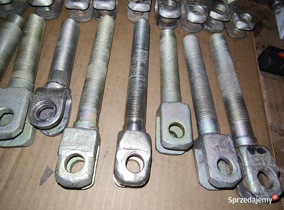 Mocowanie cięgna uchwyty ramy bocznego wózka Leszno sprzedam