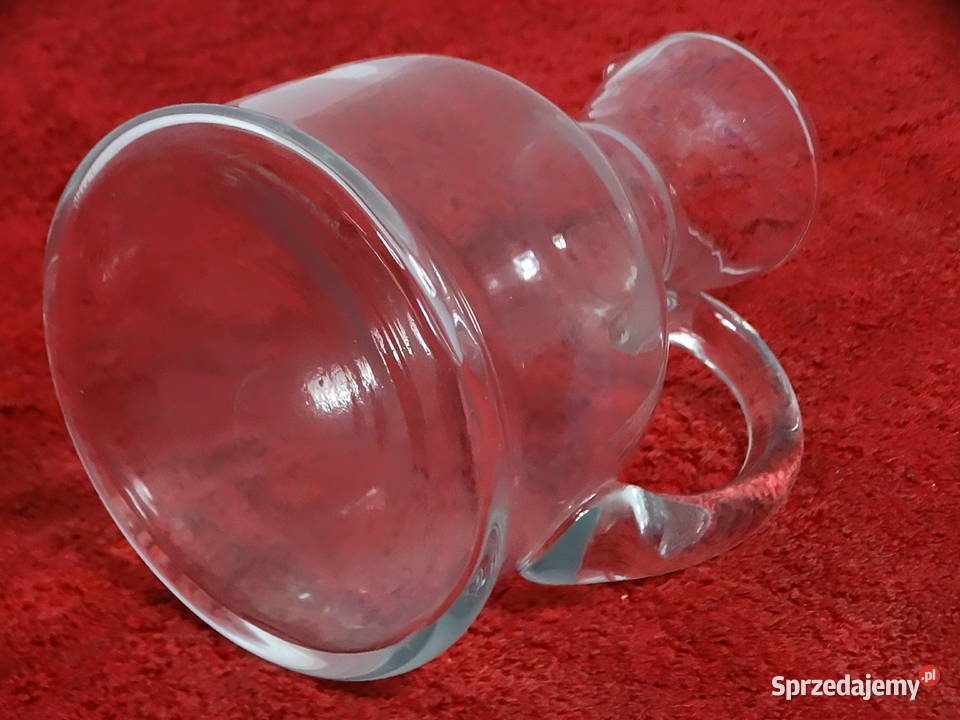 Szklany dzbanek karafka z uchem Styl Vintage 11L Biłgoraj