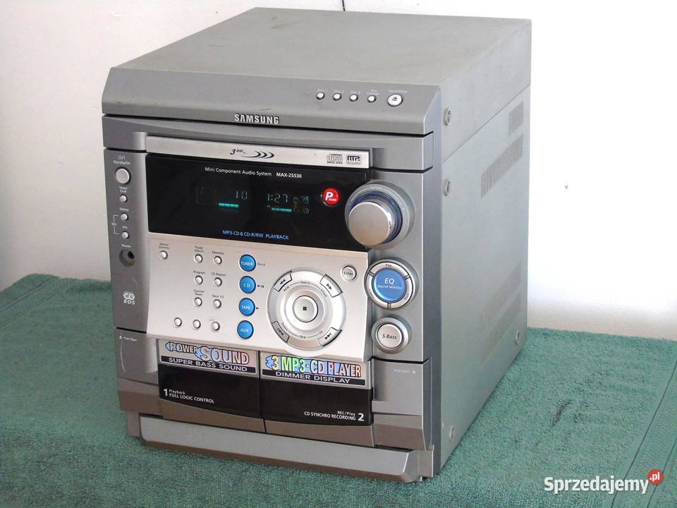 Wieża Samsung RDS CD AUX DOSTAWA Wieże i miniwieże Jasło