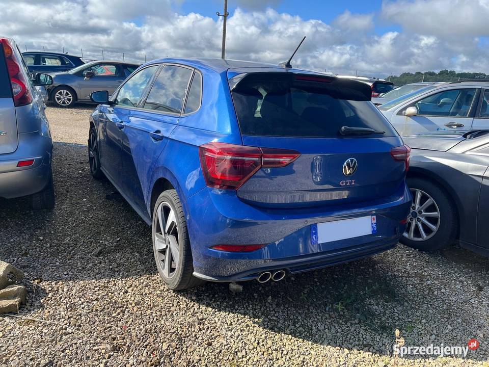 VOLKSWAGEN Polo VI 20 TSi 207 GTi GT460 niebieski Lublin