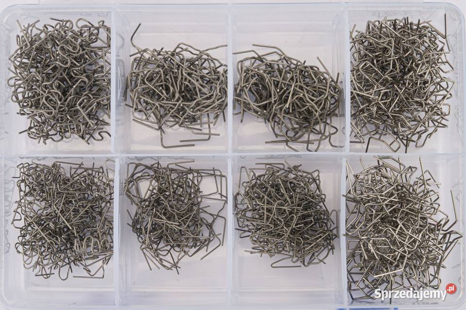 Zszywki DO ZGRZEWARKI PLASTIKU Zszywacza 8 Typów