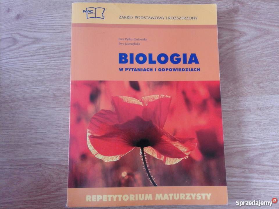 Zbiór zadań z biologii Ewa Pyłka Gutowska rozsz skrypt, zeszyt ćwiczeń, zbiór zadań, testów Kielce sprzedam