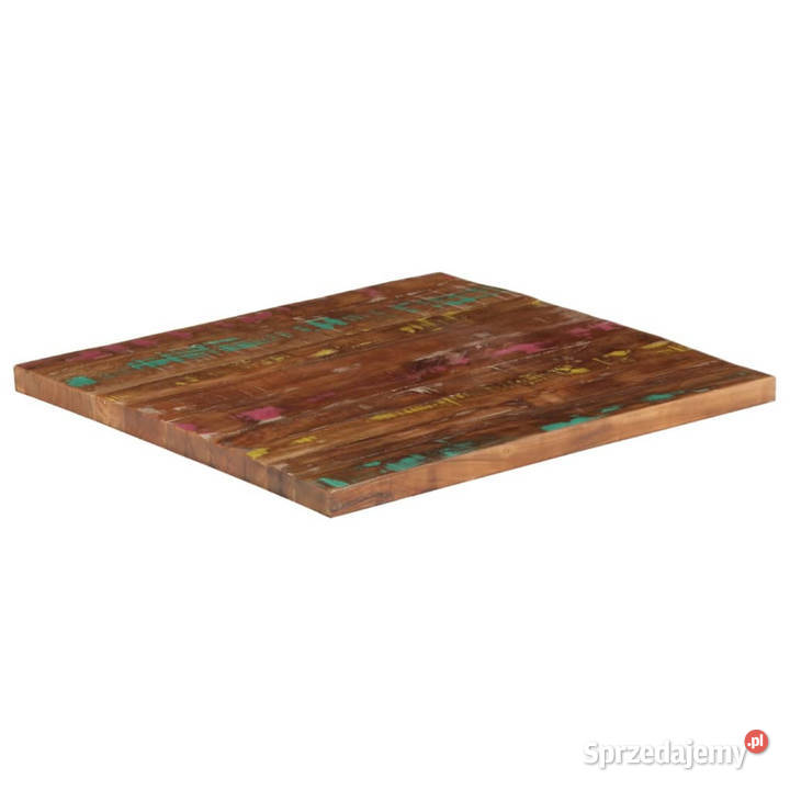 Blat stołu 70x70x38 kwadratowy lite drewno z Warszawa