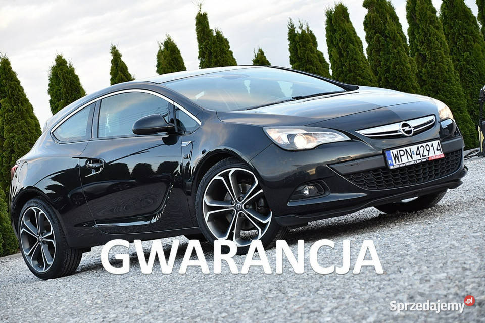 Opel Astra 14T 140 GTC Sport Navi Gwarancja J mazowieckie Nowe Kucice sprzedam