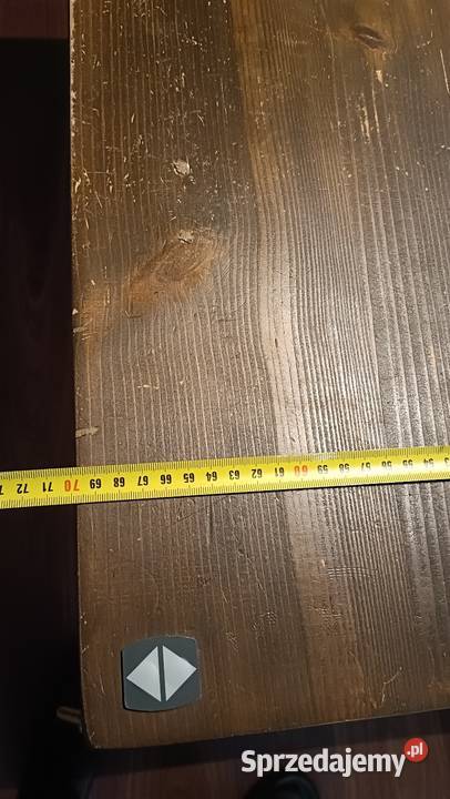 Biurko elektryczneregulowane drewniany blat Gdynia