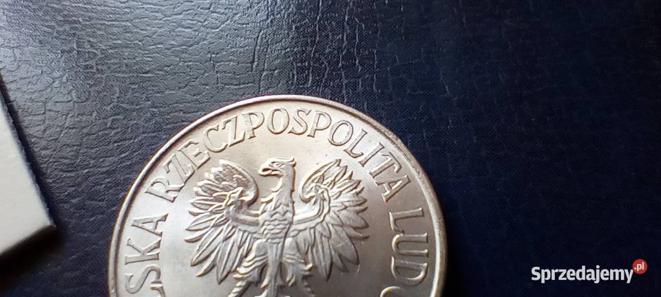 Stare monety 50 groszy 1975 PRL Polska Cudo Lesko